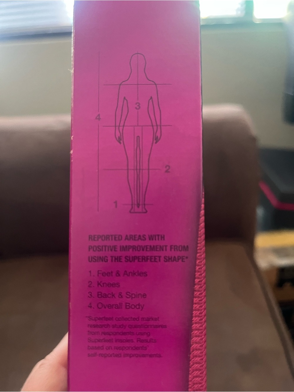 Superfeet Berry Women's Pink Insoles - Women Specific Support - Picture 4 of 4
